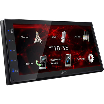 Pantalla Jvc KW-M180BT Mirroring con Bluetooth y Usb - Audioshop México lo mejor en Car Audio en México -  JVC